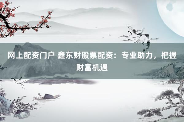网上配资门户 鑫东财股票配资：专业助力，把握财富机遇